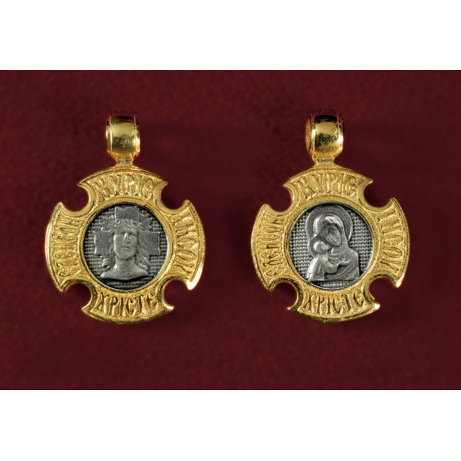 Ασημένιο μενταγιόν 9255-Χ