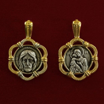 Ασημένιο μενταγιόν 9330-X