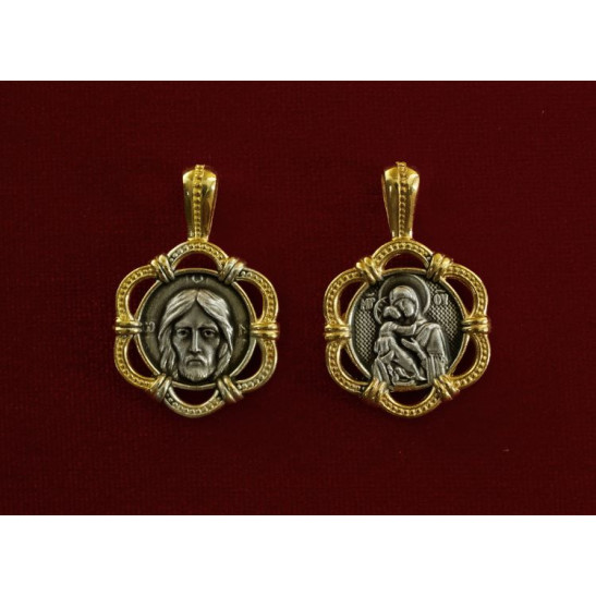 Ασημένιο μενταγιόν 9330-X