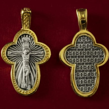 Ασημένιος σταυρός 9107-Χ