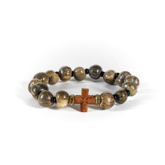 Δάκρυ Παναγίας με ξύλινο σταυρό