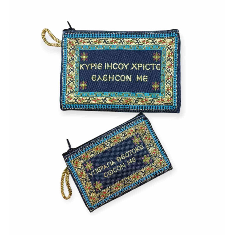 Κεντητά πορτοφόλια - Υπεραγία Θεοτόκος