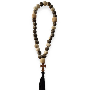 Δάκρυ Παναγίας για προσευχή με ξύλινο σταυρό