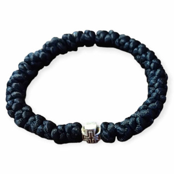 Κομποσχοίνι με μεταλλικό σταυρό