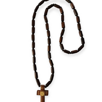 Ξύλινος σταυρός λαιμού Ν°7