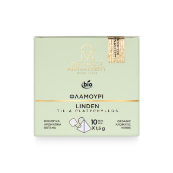 Βιολογικό Τσάι Φλαμουριού με Αρωματικά Βιολογικά Βότανα Μονής Βατοπαιδίου