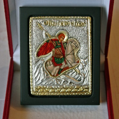 Ασημένιες εικόνες με μεταξοτυπία