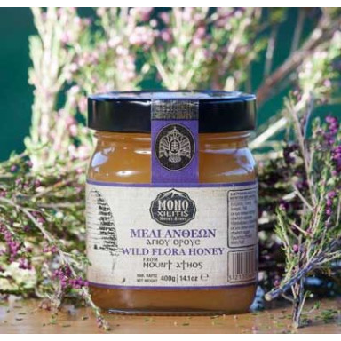 Μέλι ανθέων και δάσους Αγίου Όρους ΜΟΝΟΞΥΛΙΤΗΣ