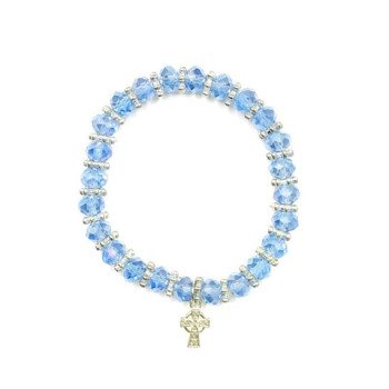 Ελαστικό βραχιόλι με σταυρό