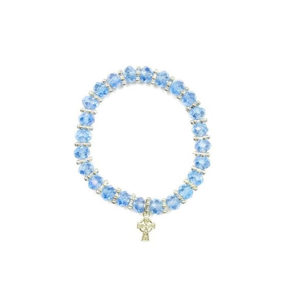 Ελαστικό βραχιόλι με σταυρό